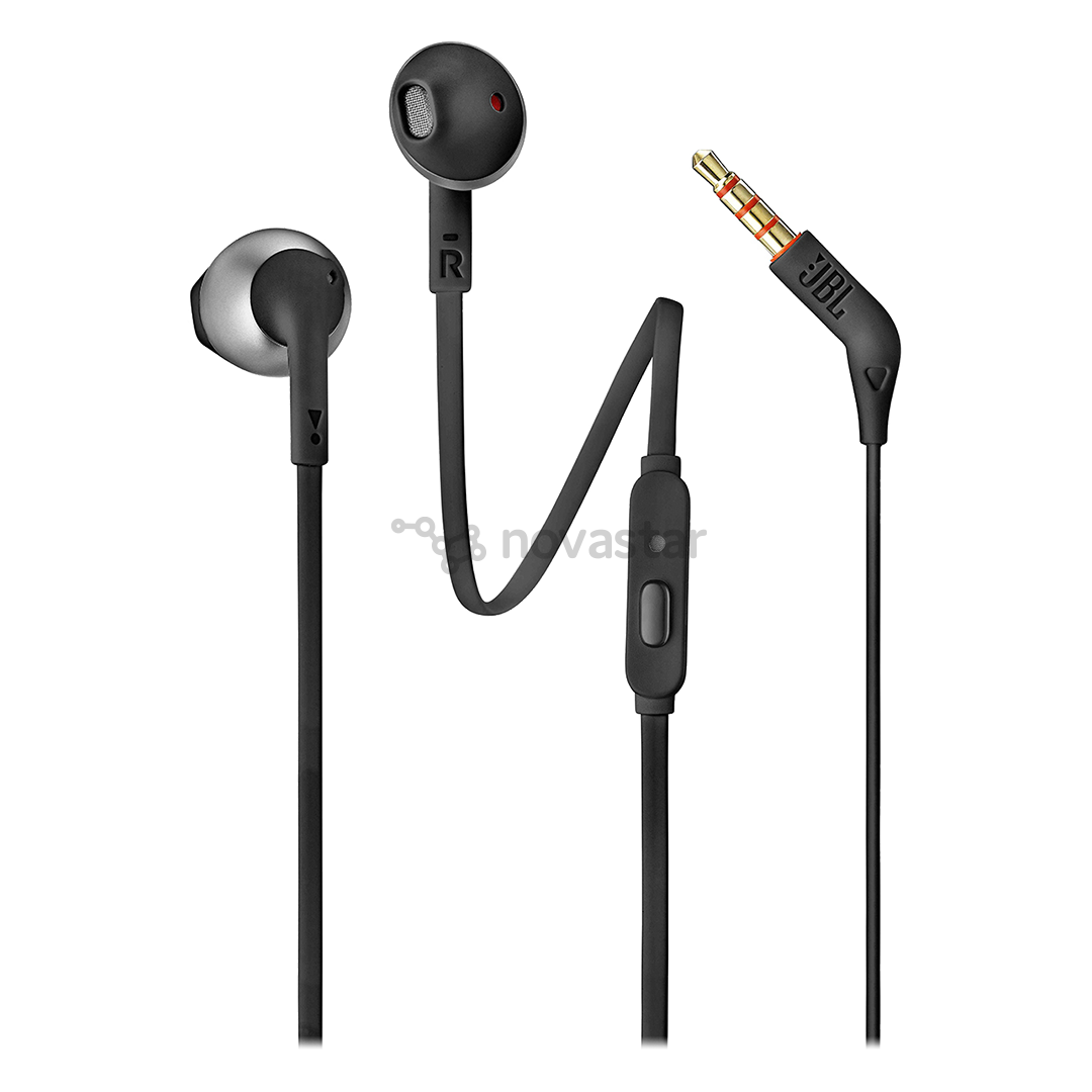 JBL T205, juodos - Ausinės