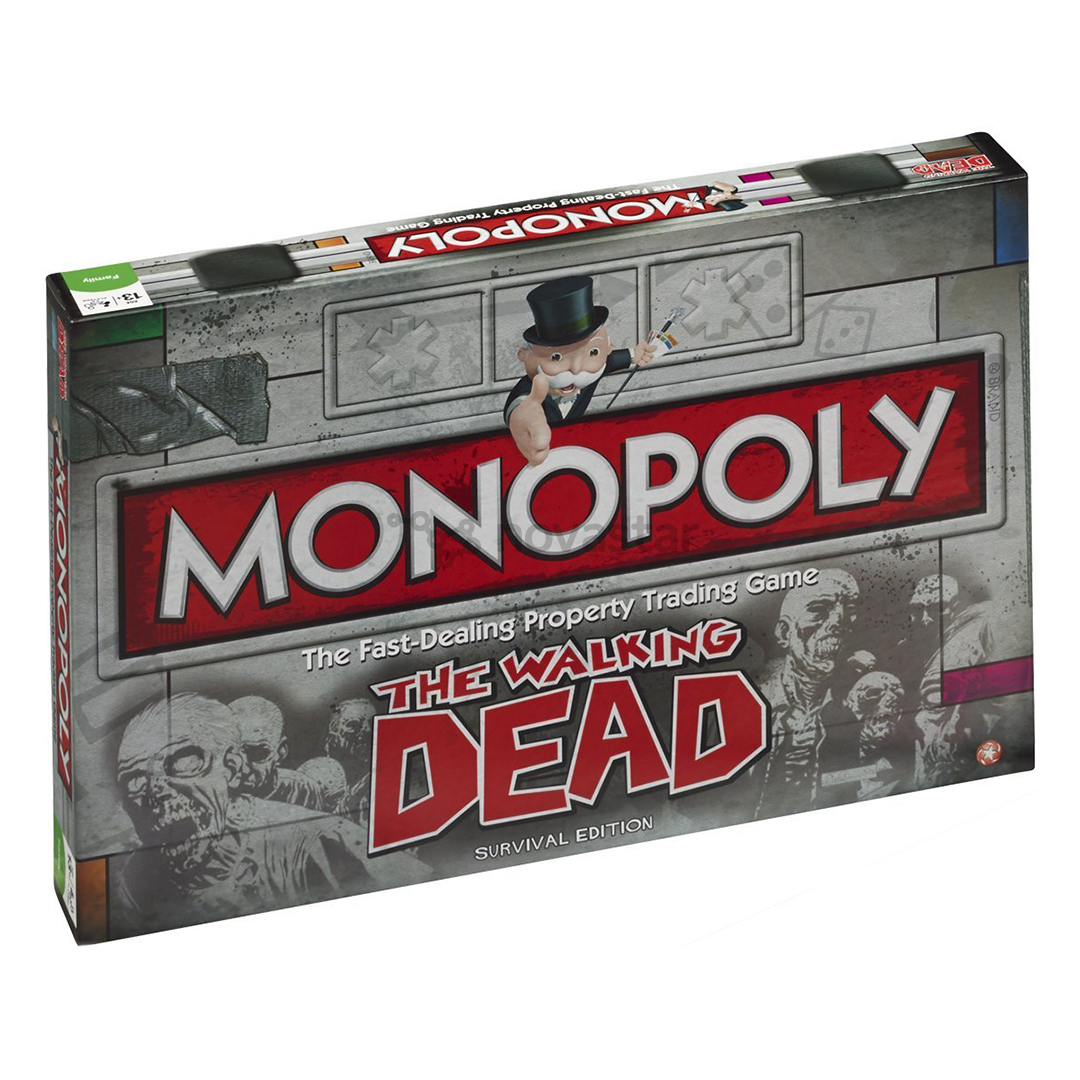 Stalo žaidimas Monopoly - The Walking Dead