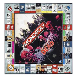 Stalo žaidimas Monopoly - The Walking Dead