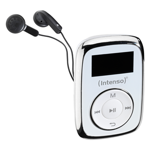 MP3 grotuvas Intenso Music Mover 8GB, Baltas