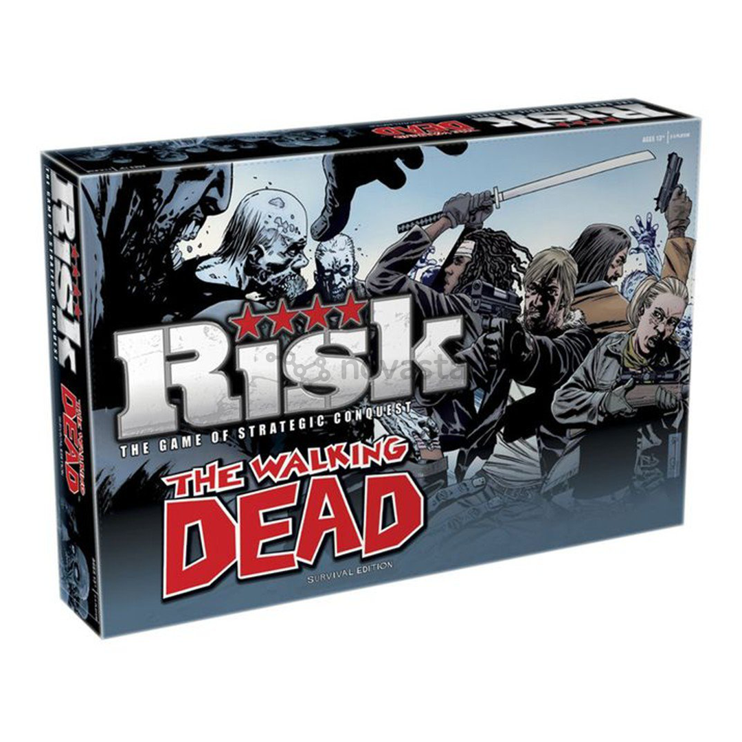 Stalo žaidimas Risk - The Walking Dead