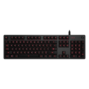 Klaviatūra Logitech G413, RUS, Laidinė, Mechaninė