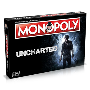 Stalo žaidimas Uncharted Monopoly