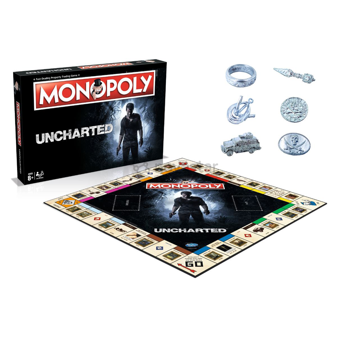 Stalo žaidimas Uncharted Monopoly