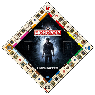 Stalo žaidimas Uncharted Monopoly