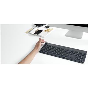 Logitech CRAFT, SWE, gray - Wireless Keyboard