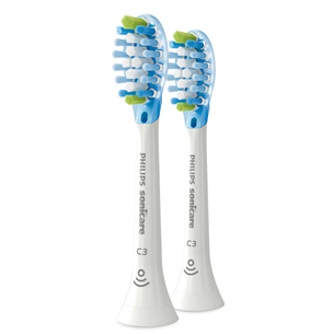 Dantų šepetėlių antgaliai Philips Sonicare C3 Plaque Control HX9042/17, 2vnt