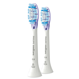 Dantų šepetėlių antgaliai Philips Sonicare G3 Gum Care HX9052/17, 2vnt HX9052/17