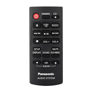Muzikinis centras Panasonic SC-PM250EG-K, Juodas