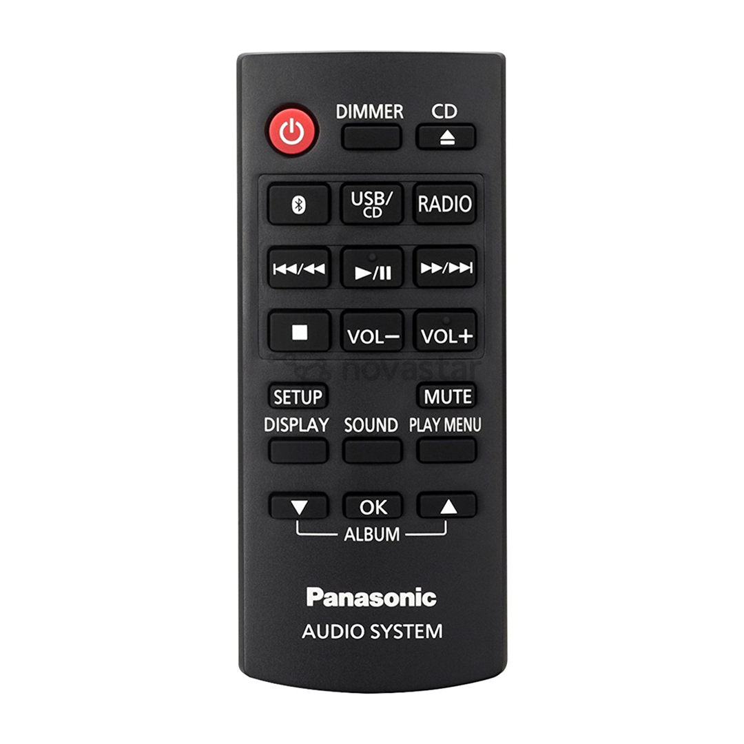 Muzikinis centras Panasonic SC-PM250EG-K, Juodas