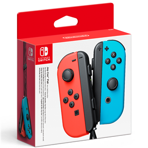 Žaidimų pultelis Nintendo Joy-Con, Raudonas/Mėlynas 045496430566