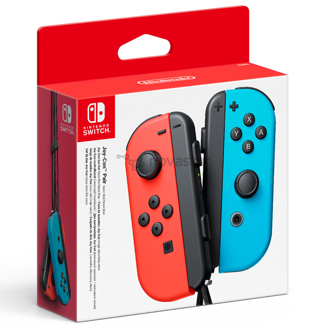 Nintendo Joy-Con, raudonas/mėlynas - Žaidimų pulteliai