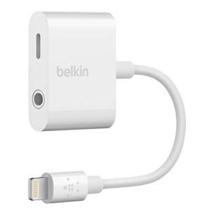 Адаптер Lightning - 3,5 мм + Lightning Belkin