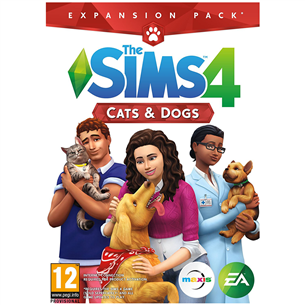 Žaidimas PC The Sims 4: Cats and Dogs