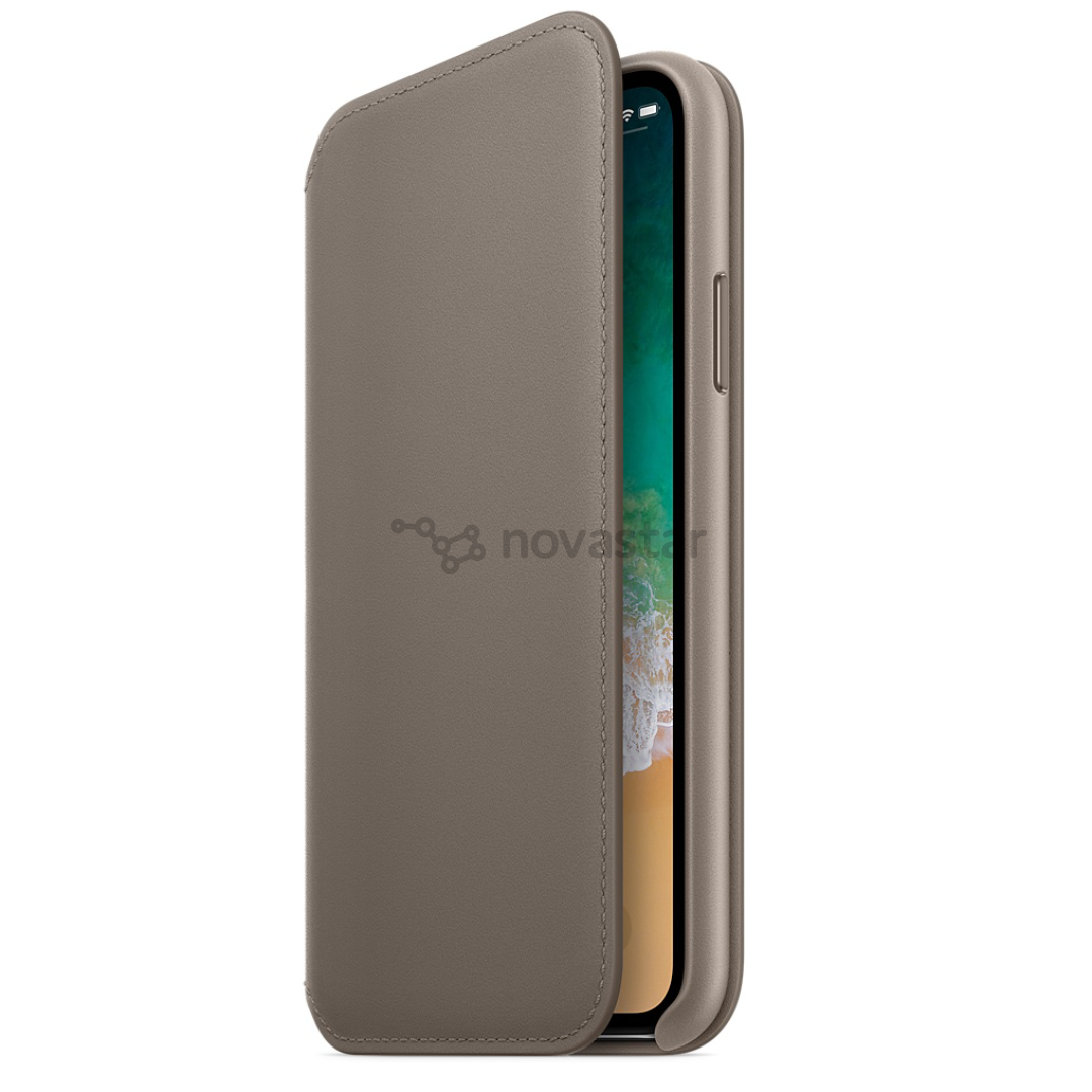 Dėkliukas Apple iPhone X, Odinis, Rudas, MQRY2ZM/A