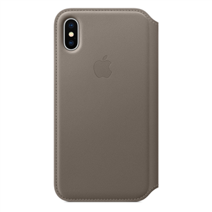 Dėkliukas Apple iPhone X, Odinis, Rudas, MQRY2ZM/A