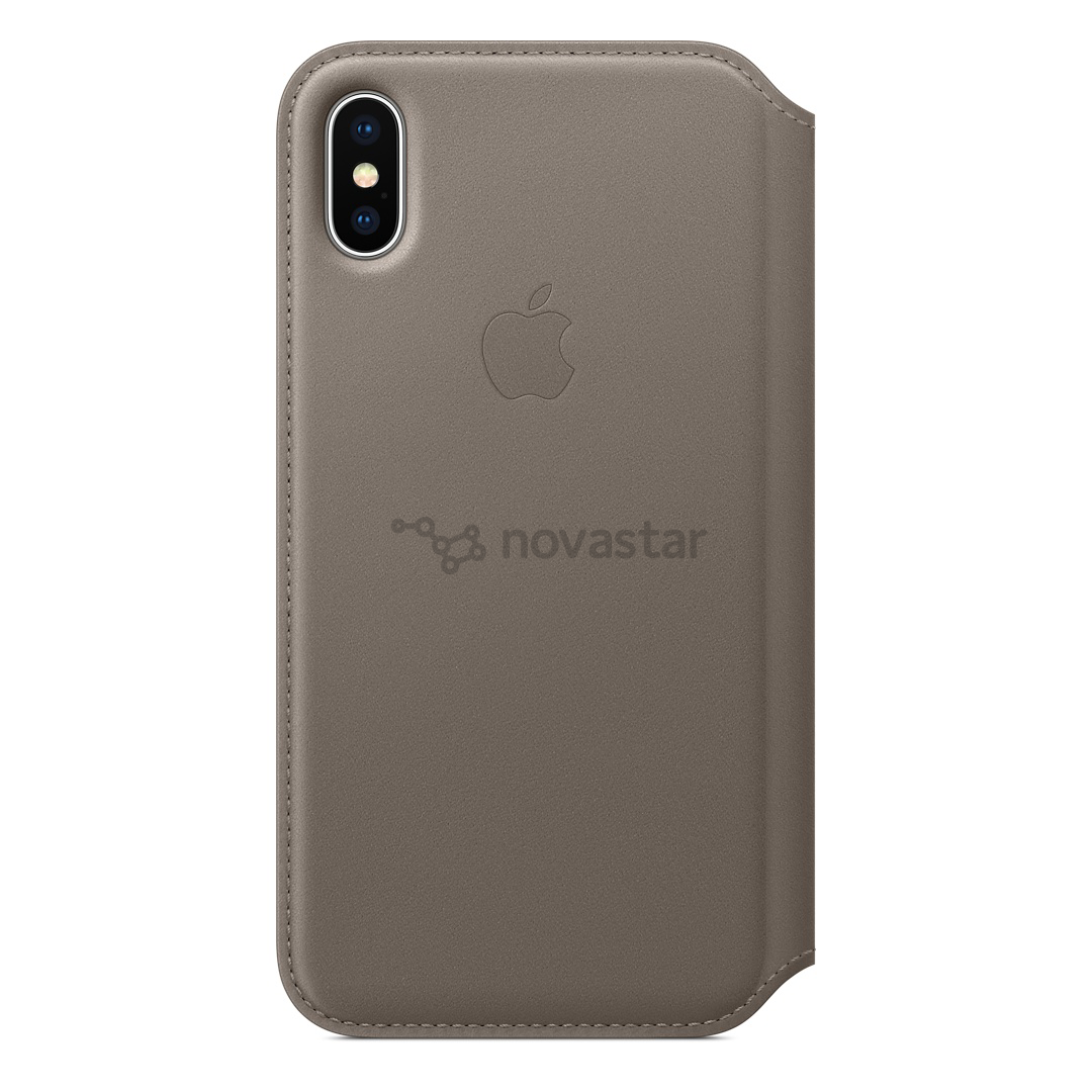 Dėkliukas Apple iPhone X, Odinis, Rudas, MQRY2ZM/A
