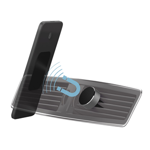 Telefono laikiklis automobiliui Hama Magnet Alu