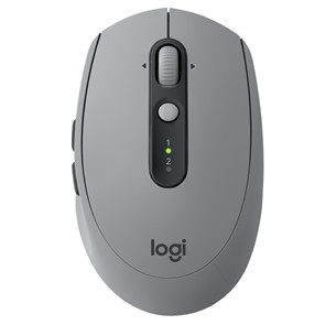 Pelė Logitech M590 Silent, Belaidė, Pilka