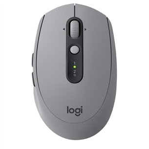 Pelė Logitech M590 Silent, Belaidė, Pilka
