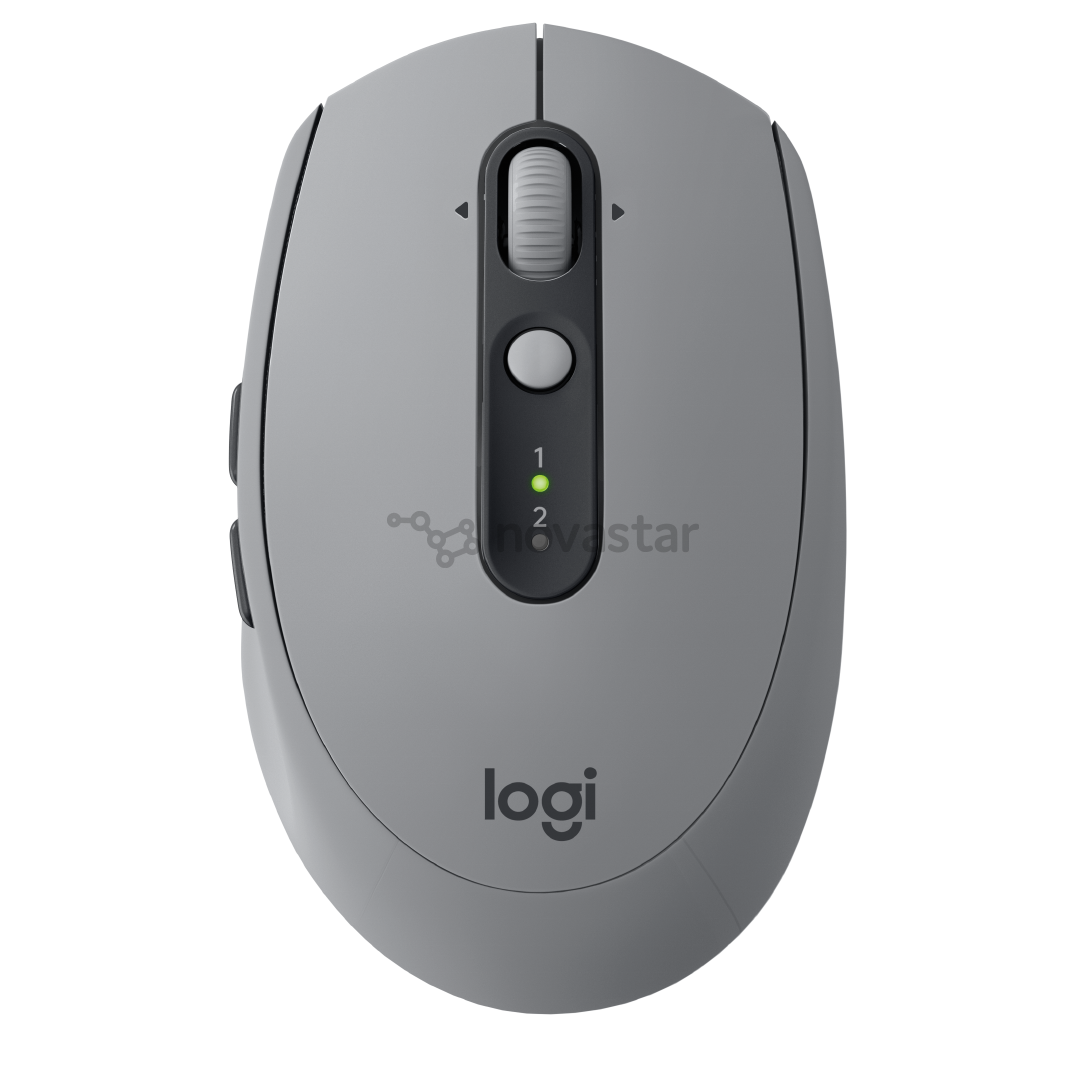 Pelė Logitech M590 Silent, Belaidė, Pilka