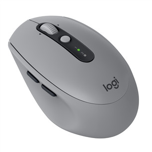 Pelė Logitech M590 Silent, Belaidė, Pilka