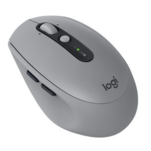 Pelė Logitech M590 Silent, Belaidė, Pilka