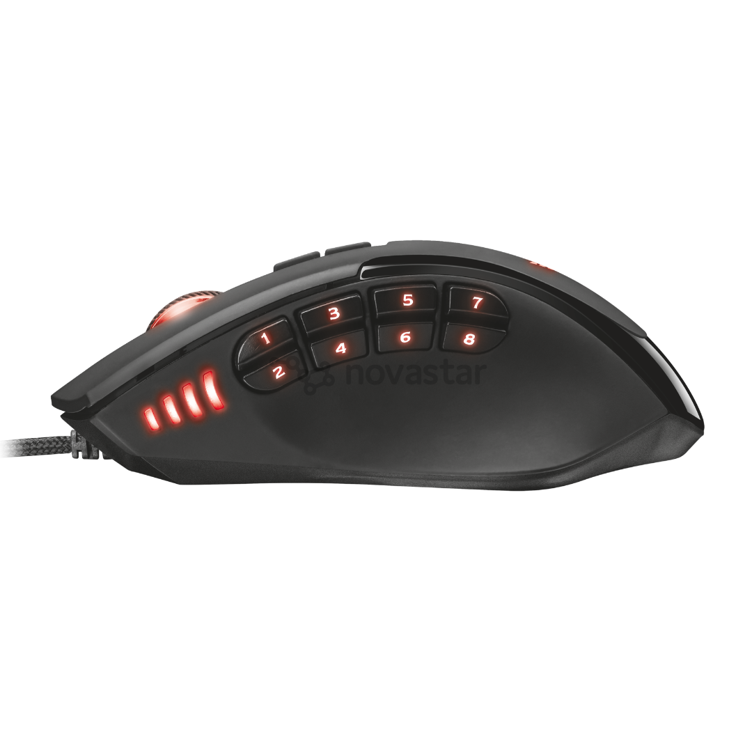 Pelė Trust GXT164 Sikanda MMO, Laidinė