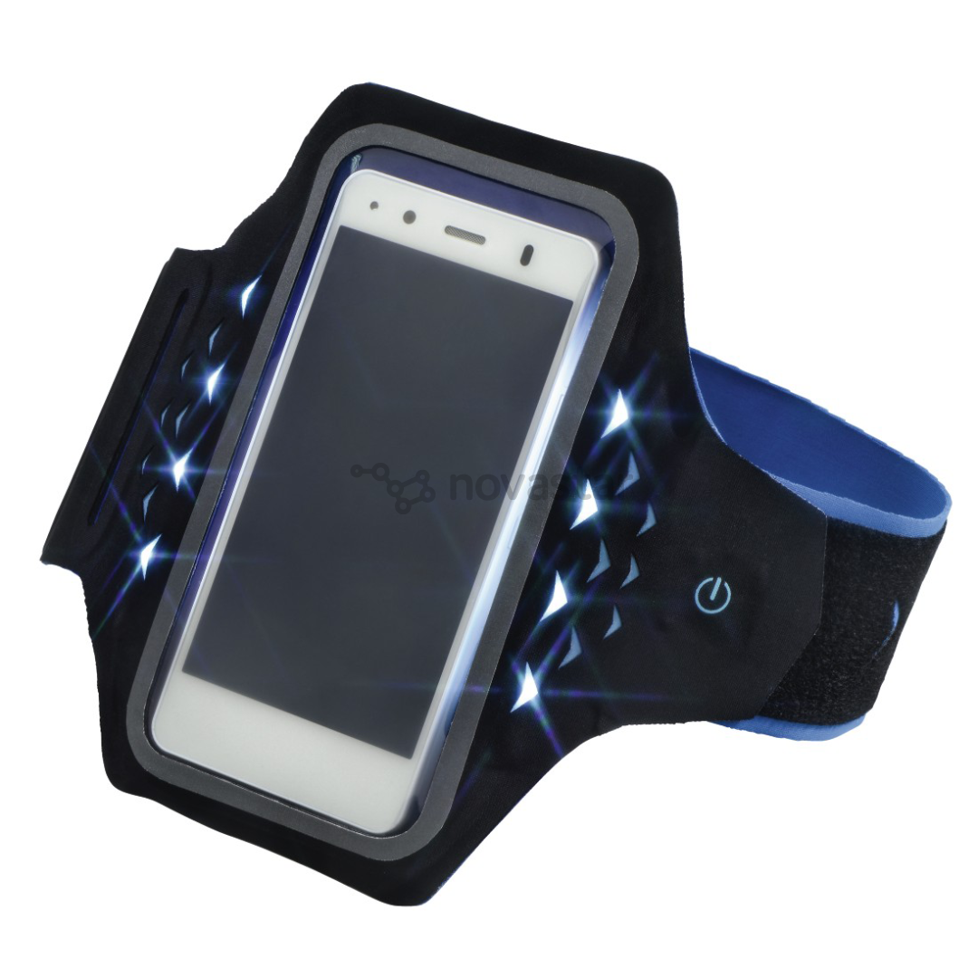 Dėkliukas Hama Active Sports Armband, L, Mėlynas