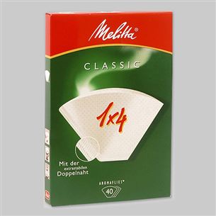 Melitta 1x4, 40 pcs - Coffee filters