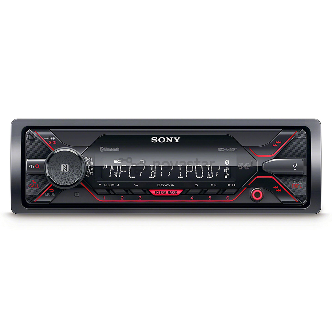 Automobilinė magnetola Sony DSXA410BT.EUR