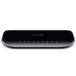 TP-Link TL-SG1008D V8, черный - Настольный коммутатор