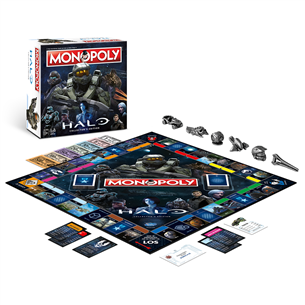 Stalo žaidimas Monopoly - Halo