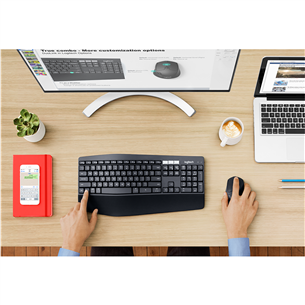 Klaviatūra ir pelė Logitech MK850, Nordic, Belaidės