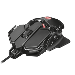 Pelė Trust GXT 138 X-Ray, Laidinė,