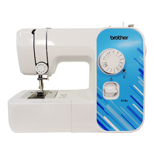 Brother, white/blue - Sewing machine