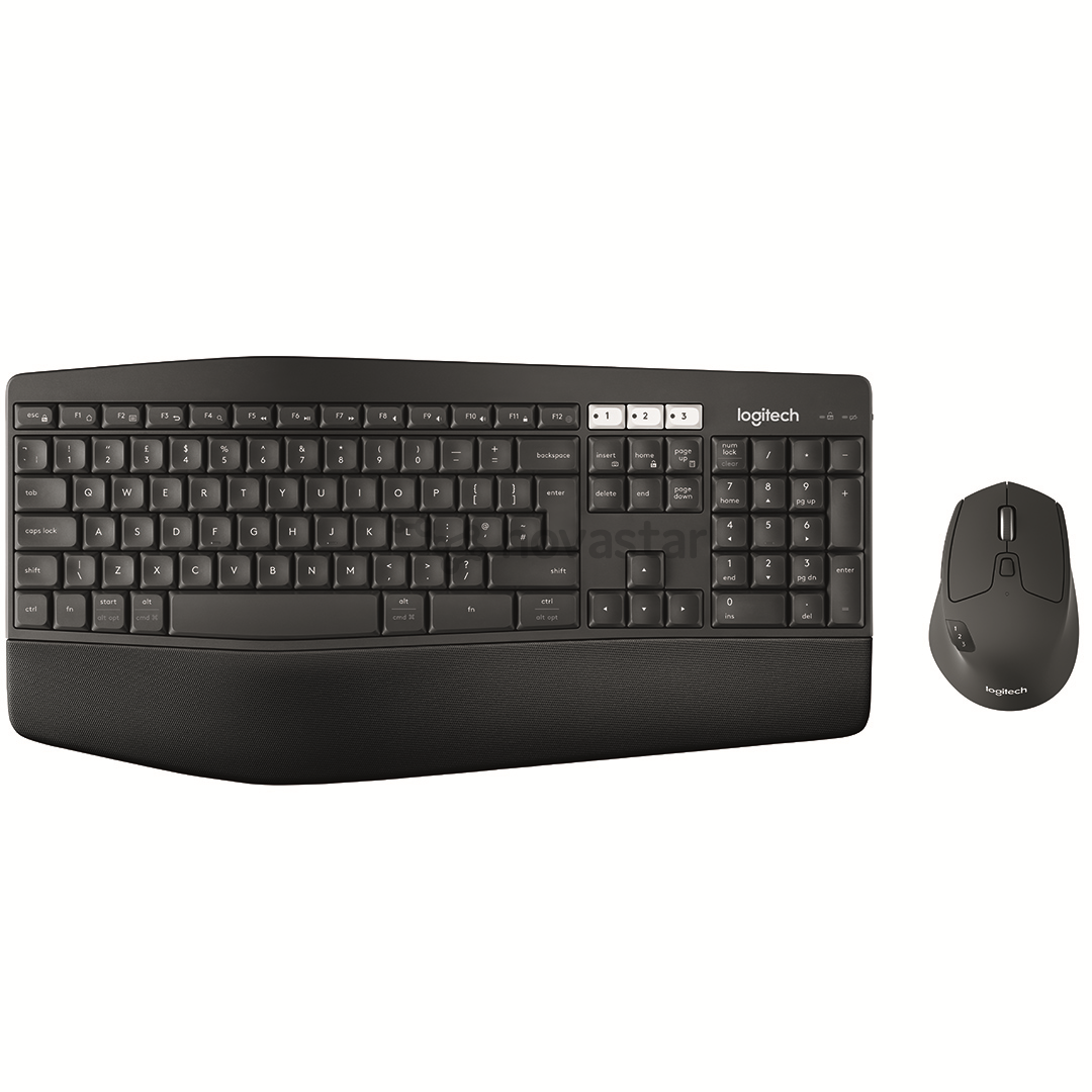 Klaviatūra ir pelė Logitech MK850, RUS, Belaidės
