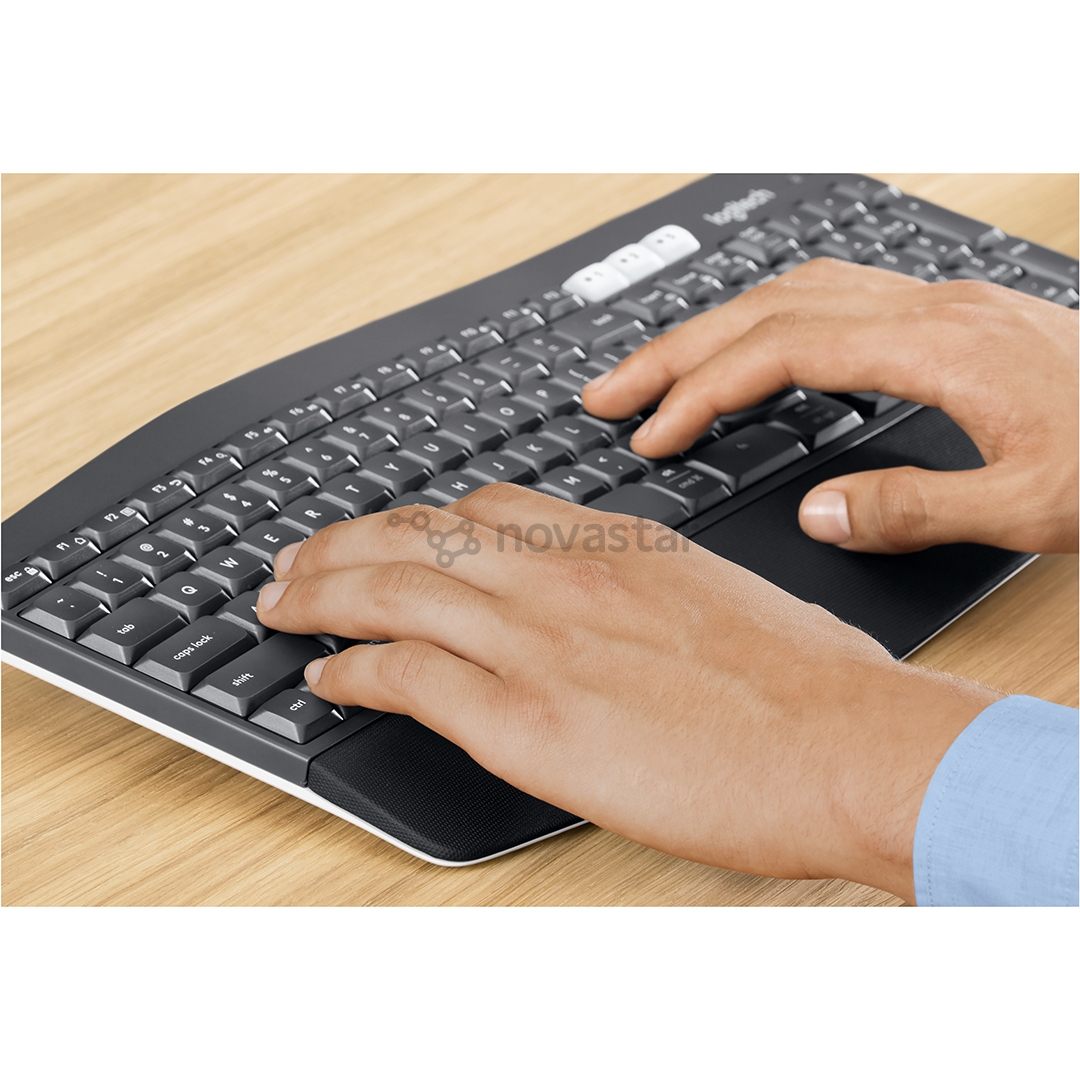 Klaviatūra ir pelė Logitech MK850, RUS, Belaidės