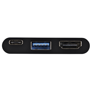 Adapteris Hama USB-C, 2xUSB-A , HDMI