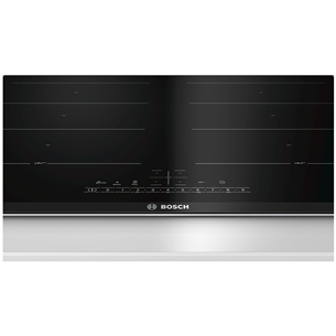 Bosch, width 60.6 cm, steel frame, black - Built-in Induction Hob