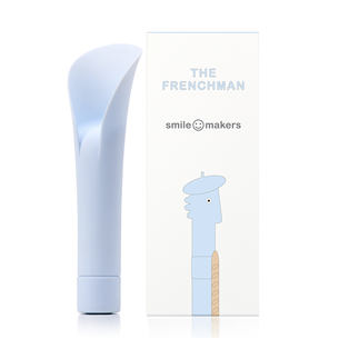 Smile Makers The Frenchman, голубой -  Массажное устройство 16.06.0013