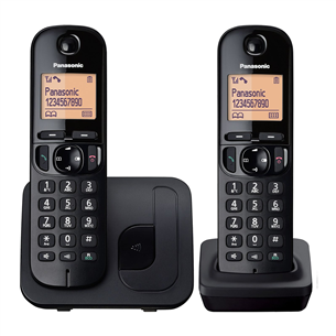 Telefonas Panasonic KX-TGC212FXB