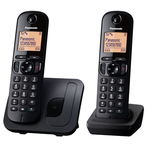 Telefonas Panasonic KX-TGC212FXB