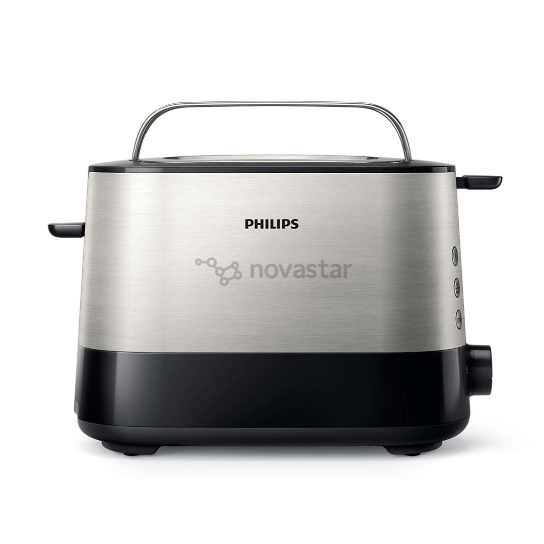 Tostadora philips viva collection hd2650/90 (950w, silver color)