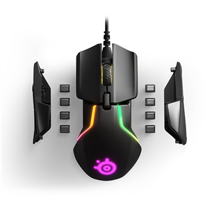 Pelė SteelSeries Rival 600, Laidinė