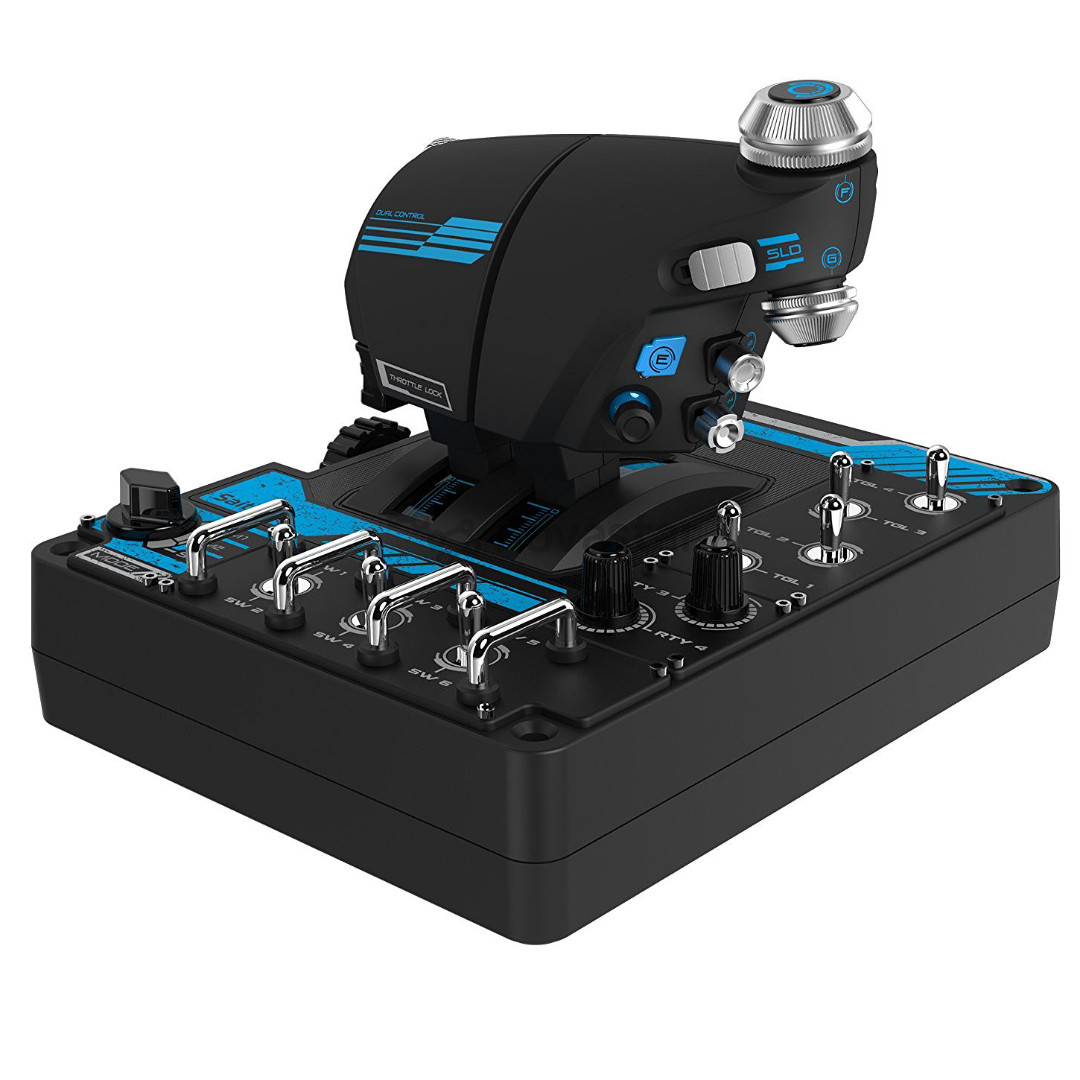 Vairalazdė Logitech G Saitek X-56 Rhino