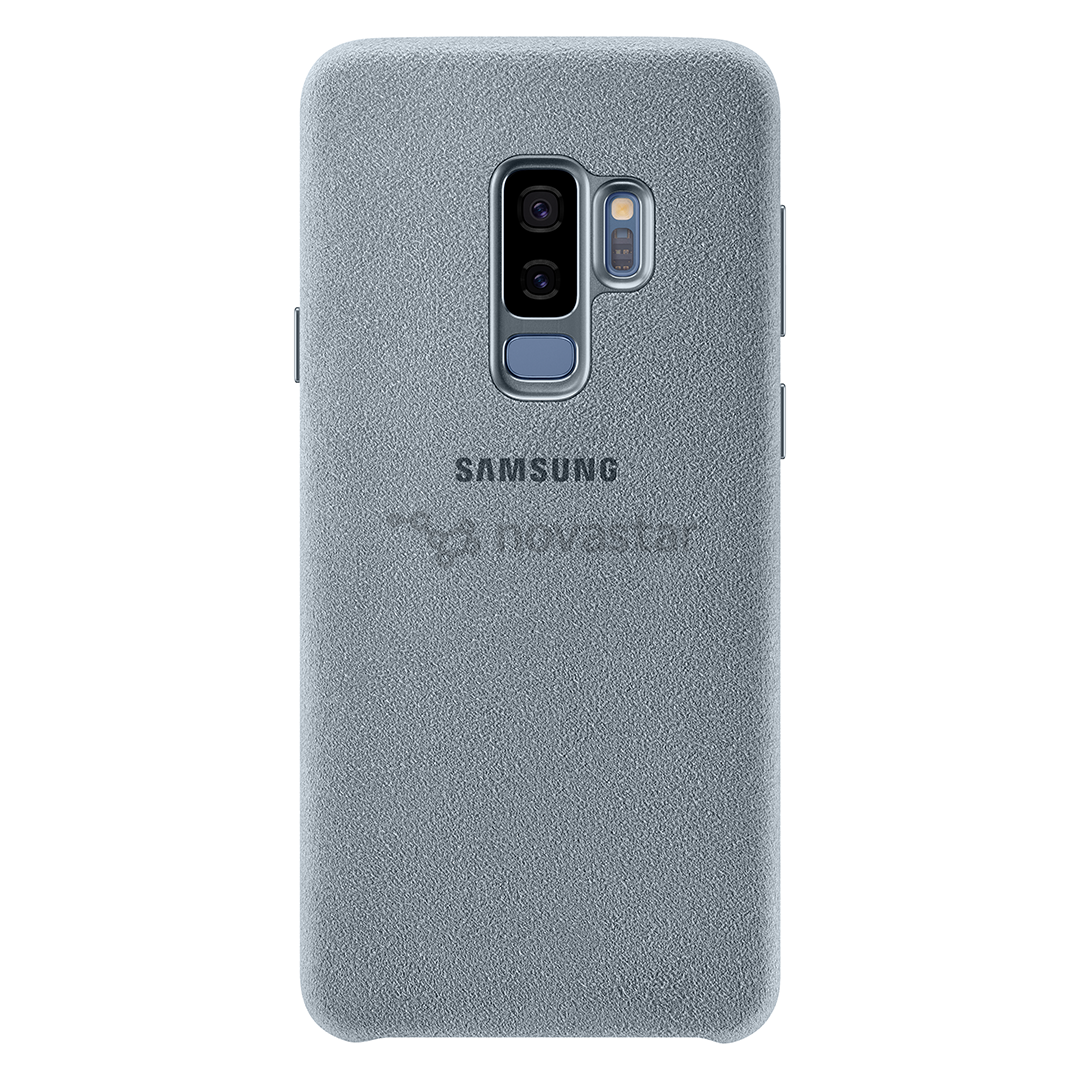 Dėkliukas Samsung Galaxy S9+ Alcantara, Žalsvas