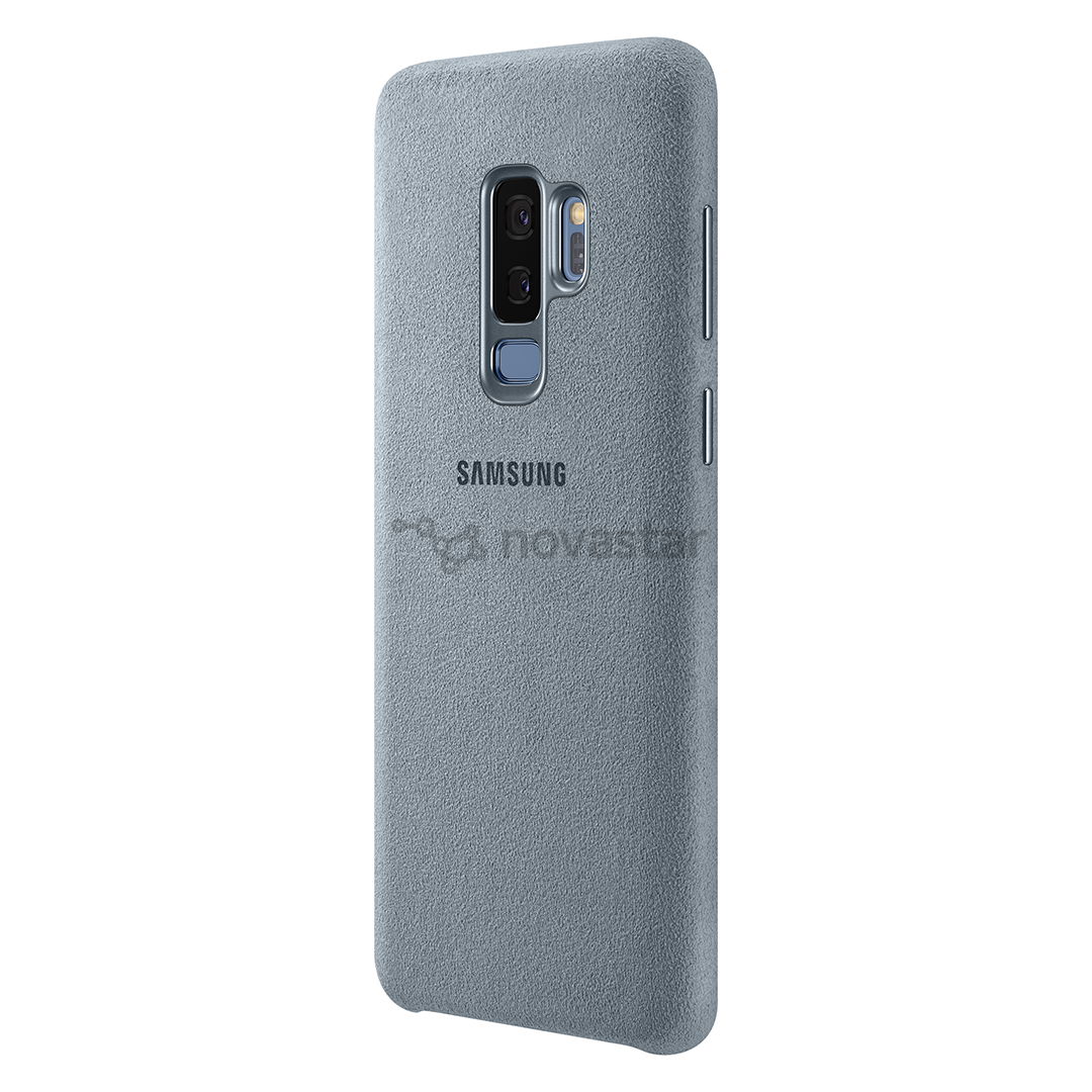 Dėkliukas Samsung Galaxy S9+ Alcantara, Žalsvas