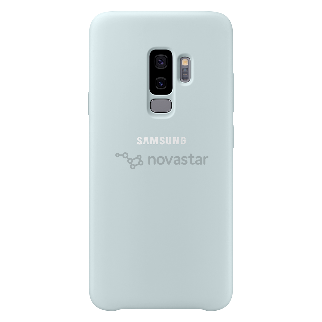 Dėkliukas Samsung Galaxy S9+, Silikoninis, Mėlynas