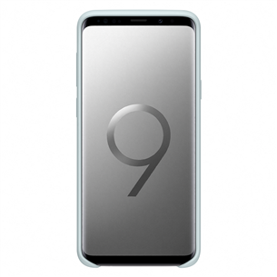 Dėkliukas Samsung Galaxy S9+, Silikoninis, Mėlynas